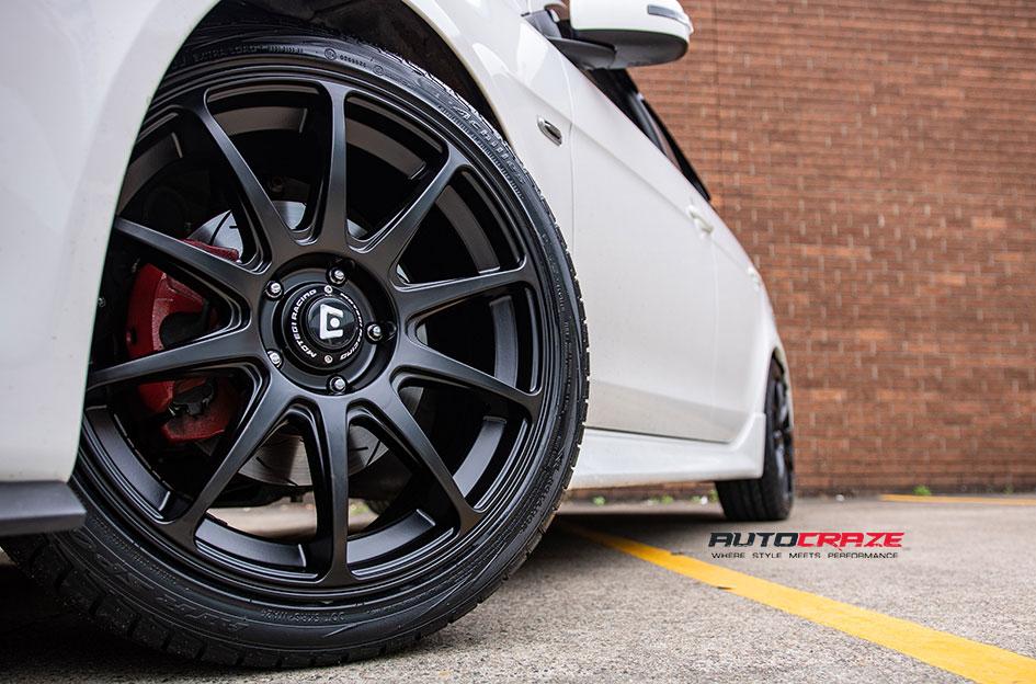 MITSUBISHI LANCER MR127 SATIN BLACK